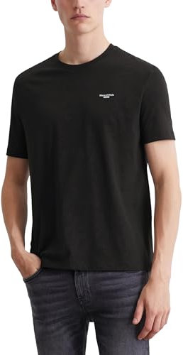 Marc O'Polo Herren B61202151060 T-Shirt, Schwarz, L EU