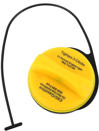 A ABSOPRO Gas Fuel Cap nr 20915990 tanklock för GMC Sierra 1500 2007-2011 svart vit gul
