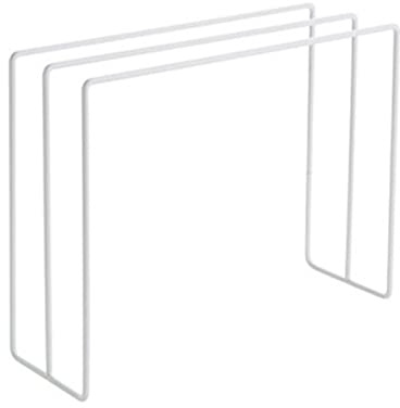 Akozon Estante de Secado para Paños de Cocina, Soporte para Toallas de Hierro, Colgador de Almacenamiento de Trapo para Platos, Color (White)