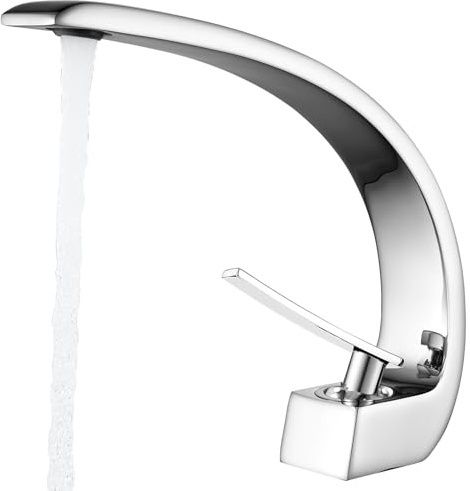 Bathroom Taps Basin Mixer Tap Chrome Single Lever Bathroom Sink Taps Modern