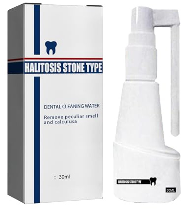 Mnozreo Spray Bucal Blanqueador Dental,Limpiador Dental para Eliminar Cálculos Dentales,Aerosol de Limpieza de Cálculo,Spray Disolvente Refrescante para la Boca,30ML,1PC
