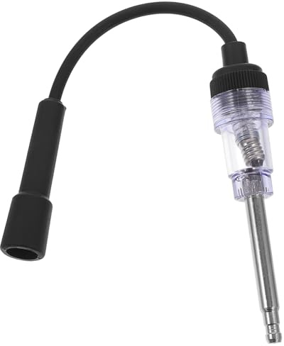 Mikikit Probador de Bujías para Automóvil con Medidor de Chispa Herramienta Profesional de Prueba de Encendido y Comprobador Línea para Motor Incluye Lápiz Tester Automotriz Detección