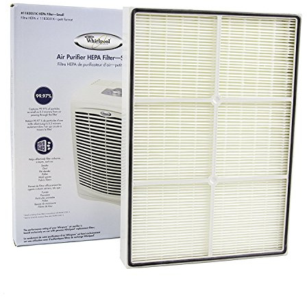 Whirlpool 1183051K True HEPA Filter (Small) - Design to Fit Whispure Air Purifier Model AP150 AP250, AP25030K, APR25130L, APR25530L, 10x11 inch