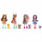 Enchantimals GYN57 - Sonnensavannen Freunde 4er-Packung Puppenset mit Tierfiguren, kleine Puppen mit Kleidung und Accessoires, tolles Spielzeug Geschenk für Kinder ab 3 Jahren
