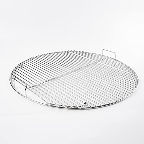 LOKHING 7436 Hinged Cooking Grate for 57 cm Weber One-Touch, Performer, Bar-B-Kettle and Master-Touch Charcoal Grills