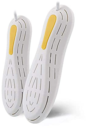 TYXTYX Fußtrockner, Trockene Schuhe Weibliche Heimbacken Schuhe Derant Sterilisation Winterschlafsaal Erwachsene Zeit Heizung Student Warme Schuhe Weiße Stiefeltrockner