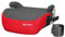 globalkids Sitzerhöhung Auto Kinder with Isofix, i-Size Kindersitzerhöhung with Becherhalter,bequem, kompakt und leicht, tragbare Autositze für Kinder, ECE R129（Rot grau）