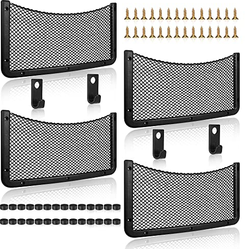 EINESIN Red Almacenamiento Caravana de Abs/Coche, Organizador para Almacenamiento, Multifuncional Red Maletero de Coche Asiento para Equipaje, Autocaravanas, Barcos, Hogar