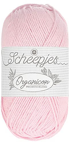 Scheepjes - Scheepjes 206 Soft Blüte Organicon Garn - 5x50g