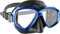 CRESSI Perla Mask Black/Blue-Single Perla Mask for Diving and Snorkelling, Black/Blue, One Size, Unisex