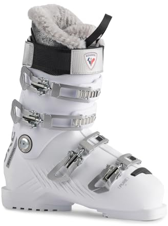 Rossignol Pure 80 - Botas de esquí para mujer, color blanco