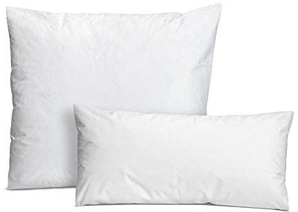 sleepling 2er Set Milbenbezug Kissen 80x80, Kissenbezug für Allergiker, Kissenschoner gegen Milben und Hausstaub, Evolon Encasing, 95 Grad Kochfest, Made in Germany, weiß