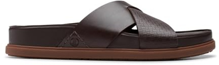 Clarks Torford Cross Mens Brown Leather, 9