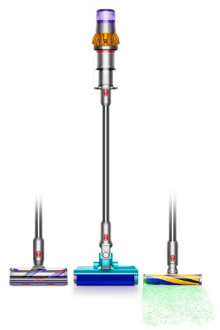 Dyson V15s Detect Submarine​ Wet Dry Vacuum, Yellow/Nickel
