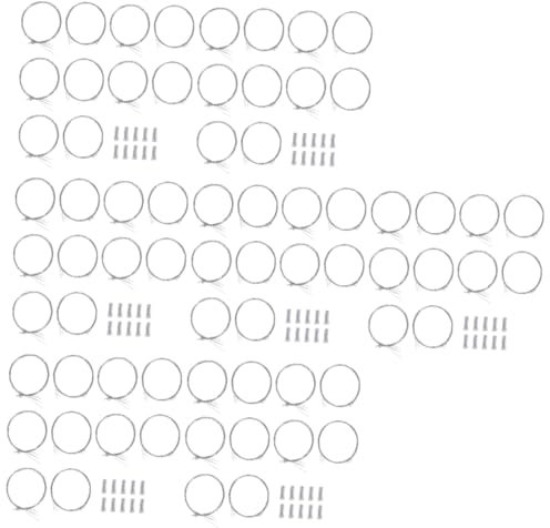 Kisangel 35 Sätze Fahrradlinie bremskabel ersatzteile Fahrrad Schaltzug Fahrrad bremsen sparabos kündigen Fahrrad-Werkzeug Straßenfahrzeuge Bremsleitung Pedal Kern Zubehör verzinkt