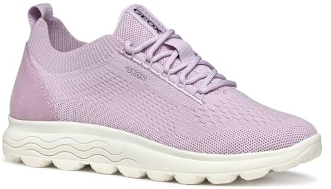 Geox Femme D SPHERICA A Basket, Lilac, 35 EU