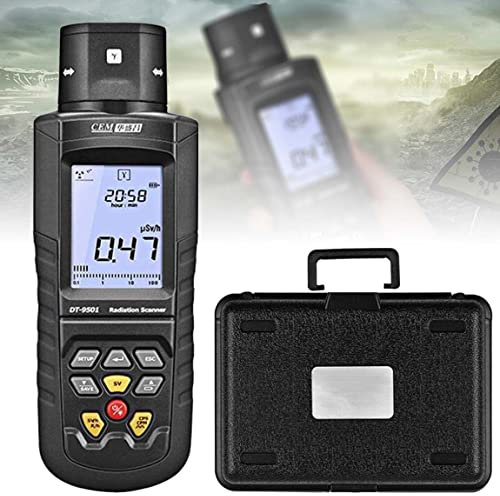 Geigerräknare, Geigerräknare Strålningsdetektor, Omgivningsstrålning α, β, γ, χ Strålningsdetektor, Nukleär strålningsmätare Beta Gamma X Ray Data Tester Marble Dosimeter