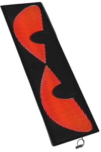 Generic 32x128 Dot Flexibel LED -skärmfärg RGB Array Panel för Livliga Bilder och Musikrytm Display för iOS- och användare (EU)
