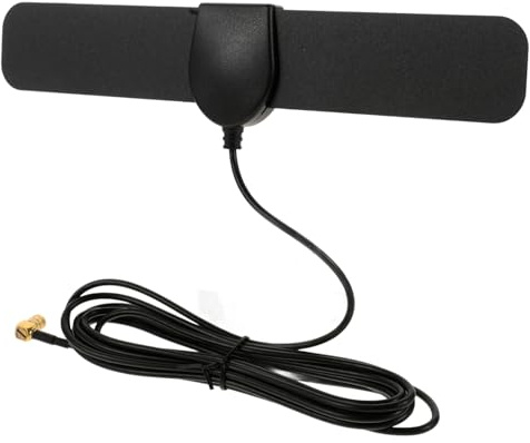 DIYEAH para Coche FM Am Antena SMB sin Cable para Recepción de Radio Diseño para Parabrisas Instalación y Sonido Compatible con Estéreos de Coche