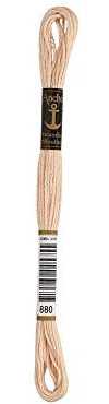 Anchor Stickgarne Sticktwist, Lauflänge: 8M 880