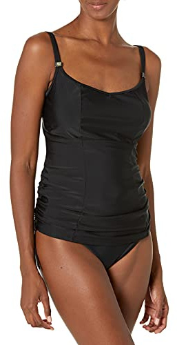 Panache Women's Anya Tankini, Black, 32DD