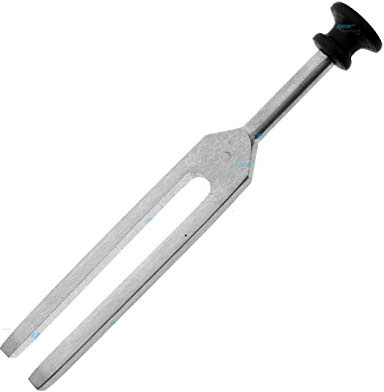 Tuning Tunning Fork Chakra Tuner 128C 256C 512C 1024C 2048C Shuffle Rubber Handle CeMark High Intonation Sliver for Neurology Home (1024C, Handle)