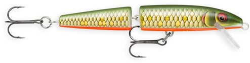 Rapala - Angelköder Jointed - Angelzubehör aus Balsaholz - Süßwasser-Spinnköder - Schwimmend - Lauftiefe: 1,2-2,4m - Größe: 11cm / 9g - Hergestellt in Estland - Scaled Roach