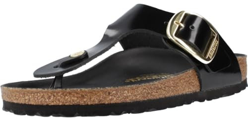 BIRKENSTOCK Gizeh Natural Buckle Schwarz 40
