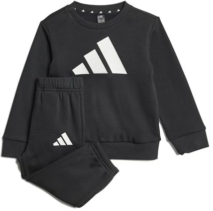 adidas Unisex Baby ESSENTIALS JOGGER, Black/White, 12-18 Months