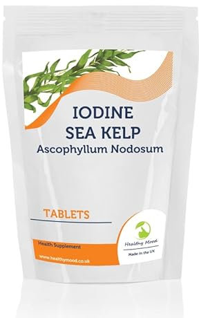 Kelp 500mg Tablets – Natural Iodine Source for Thyroid Support & Metabolism
