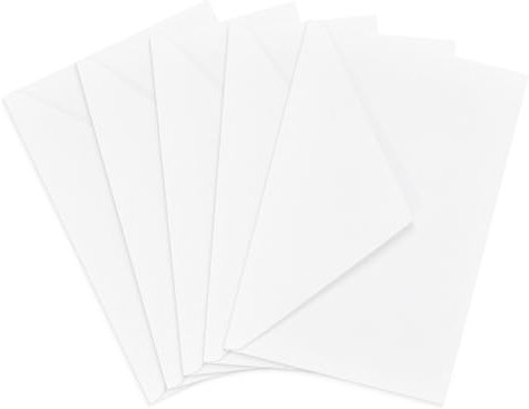 Emerson 50 Umschläge Weiß DIN B6 80g Briefumschläge ohne Fenster B6 Couvertic (gewölbt) haftklebend Geschäftsumschläge Premium Papier Umschläge b6 weiß Briefkuverts weiße Briefhüllen elegant