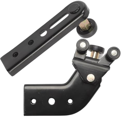 rodillos puerta corrediza Compatible Con Chevrolet Para Express 1500 1996-2014 Soporte De Rodillo De Puerta Corredera Superior Inferior Negro Lado Derecho OEM:15837340, 924-144, 924-143