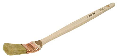 Nespoli Pincel para radiador 20 mm, Mezcla Cerda Natural y Sintética, Mango Madera FSC Natural