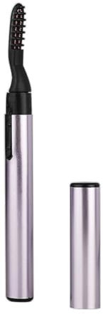 FRCOLOR 1pc Battery Operated Eyelash Curler Electric Heated Eyelash Curler Battery Eyelash Curler D Batteries Rechargeable Long-Lasting Eyelash Curls Purple Hair Curler Miss Charging Mode
