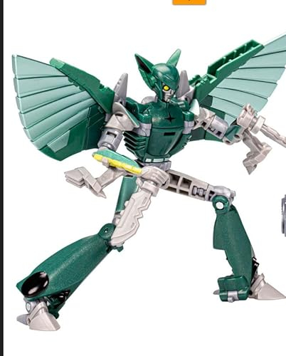 Transformers Toys EarthSpark Deluxe Class Terran Nightshade, 12.5-cm Action Figure, Robot Toys for Children Aged 6 and Up
