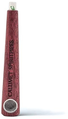 OnePiece fischietto realizzato a mano, con filtro a carbone attivo da 10 x 6 mm, esperienza di fumo, prodotto in Germania, fischietto in legno con filtro a pentola sostituibile