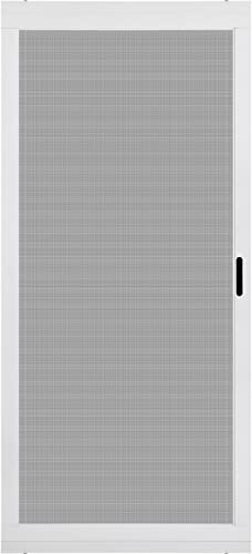 Guardian K.D. Standard Galv Steel Sliding Screen Door Kit, Height Adjustable Upgraded Rust-Proof and More Durable Mosquito Proof for Patio Backyard Kitchen and Bedroom (White, 36''x80'')