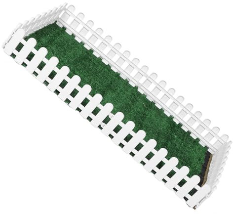 BESTonZON Mini Clôture Enfants Jouets Enfant Jouets Maison De Poupée Clôture De Jardin Clôture Décorative De Jardin Miniature Garde-Corps Modèle Pot De Fleurs Palissade Bordure De