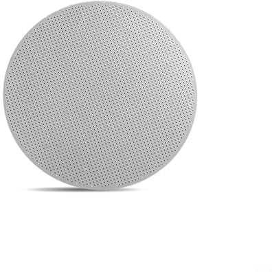 Puckfilter 58,5 mm av rostfritt stål för espressomaskin – optimerar kaffearom och förhindrar rester i silhuvudet – robust design (51 mm)