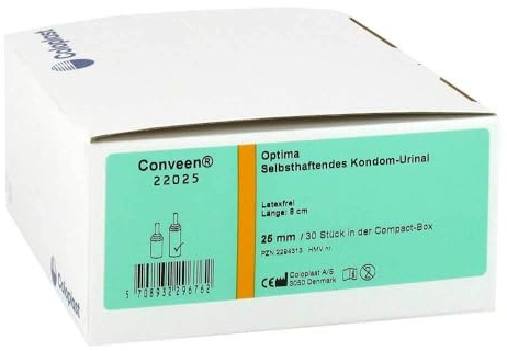 CONVEEN Optima Kondom Urinal 8 cm 25 mm 22025 30 St