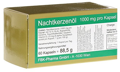Nachtkerzenöl 1000 Kapseln