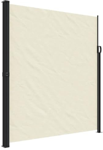 vidaXL Toldo Lateral retráctil Crema 220x500 cm