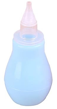 ibasenice Nasensauger Für Junge Mädchen Schleimentfernung Nasenreiniger Für Junge Mädchen Weicher Silikonadapter Zur Linderung Bei Erkältung Hellblau