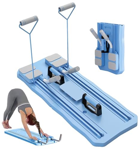 Upgraded Pilates Reformer Machine for Home 2025, Foldable Pilates Reformer Full Body Fitness Board, Multifunctional Abdominal Board, Ab Roller Board Workout Trainer