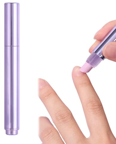 PBAHAUP Bolígrafo 2 in 1 para Cutículas, Removedor de Cutículas con Punta de Cerámica, Repulsor de Cutículas y Aceite para Uñas, Tratamiento para Padrastros, Herramienta para el Cuidado de las Uñas