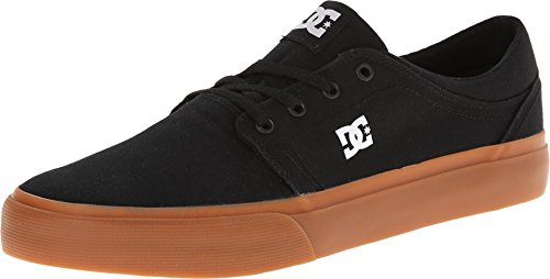 DC Shoes Trase Tx - Shoes For Men Zapatillas de Skateboard para Hombre, Black Gum, 44 EU