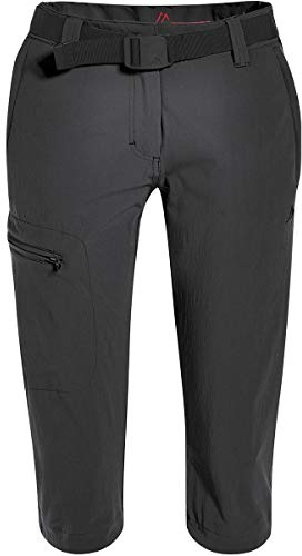 maier sports Inara Slim 3/4, Pantalones Trekking Mujer, Pantalones Tres Cuartos repelentes al Agua para Trekking y Senderismo, Corte ceñido, Sin PFC, MSTRETCH Pro 4 & Dryprotec