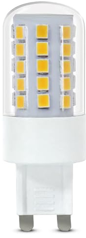 FEIT BPG940/830/LED 500 Lumen Warm White G9 LED Light Bulb