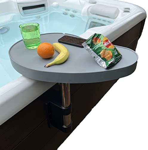 Happy Hot Tubs Caddy Tray Table Tub Spa Storage for Towels, Food, Drinks and Accessories