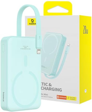 Baseus Powerbank Magnetic Mini 10000mAh 20W MagSafe (white)